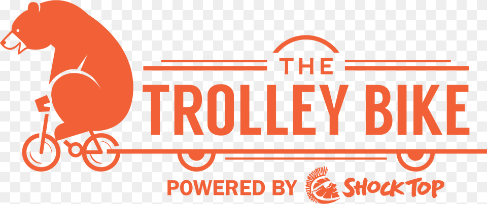 Logo Trolley Bike Logo, Advertisement, Machine, Poster, Wheel Free Png Download