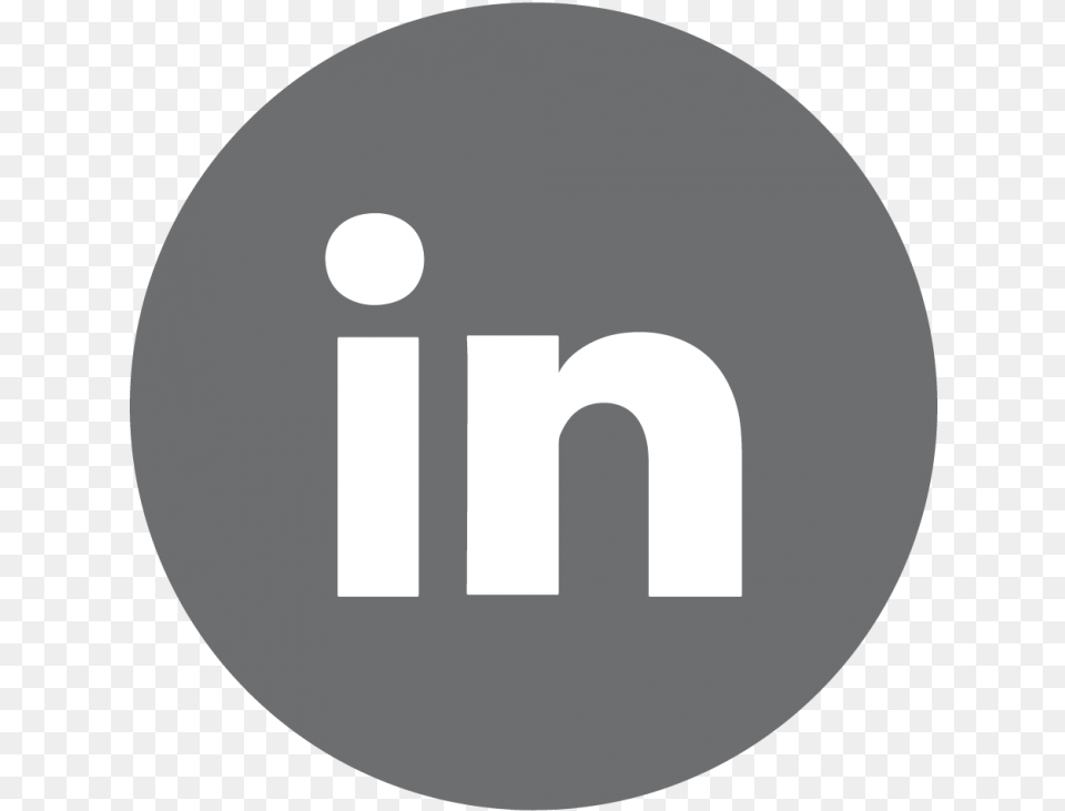 Logo Twitter Linkedin Gris, Disk Free Transparent Png