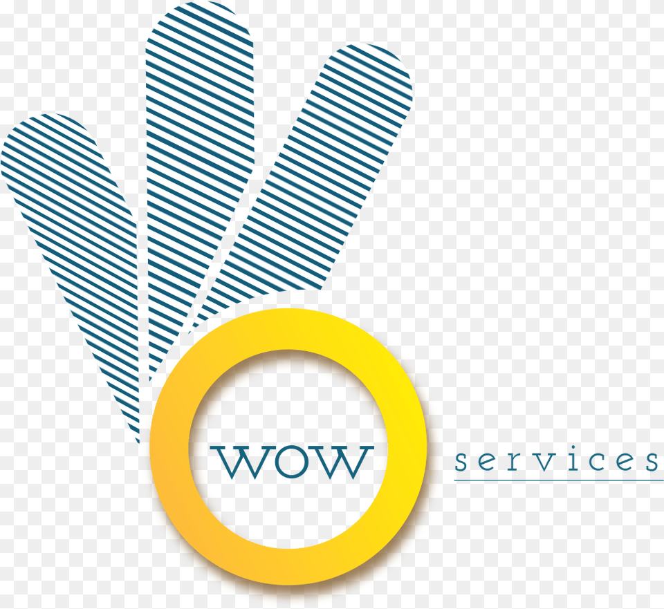 Logo U2013 Wow Services Circle, Gold Free Png Download