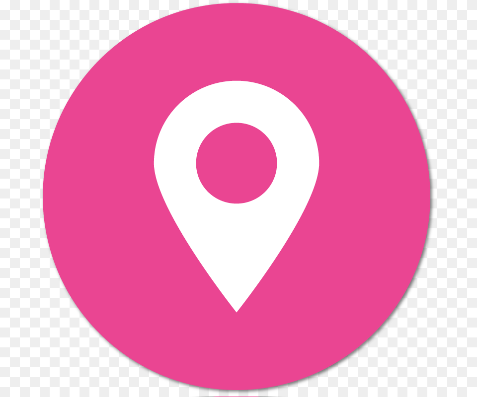 Logo Ubicacion Pink, Disk Free Png