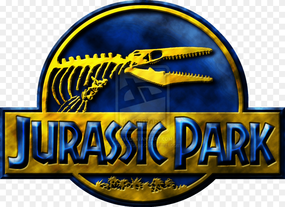 Logo Universal Pictures Jurassic Park Ingen, Animal, Dinosaur, Reptile Png