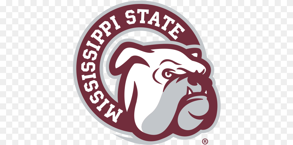 Logo University Bulldogs Ring Bulldoghead Mississippi State University Logo, Sticker Free Png