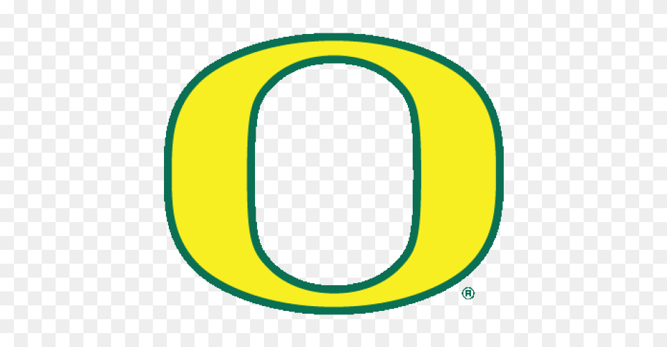 Logo University Of Oregon Ducks Yellow O Green Outline, Clothing, Hardhat, Helmet Free Transparent Png