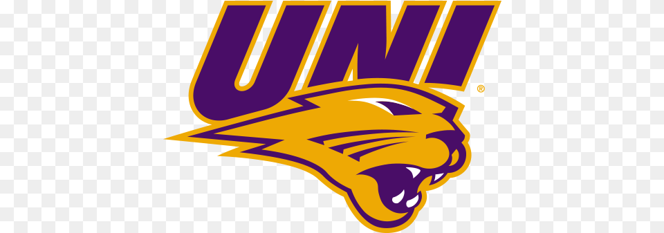 Logo Universityofnortherniowapantherspurpleuniover University Of Northern Iowa Png Image