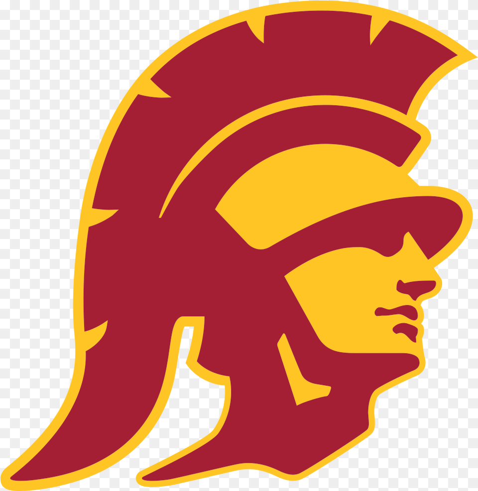 Logo Usc Trojans Football Usc Trojans University Of Southern California Logo, Face, Head, Person, Animal Free Png Download