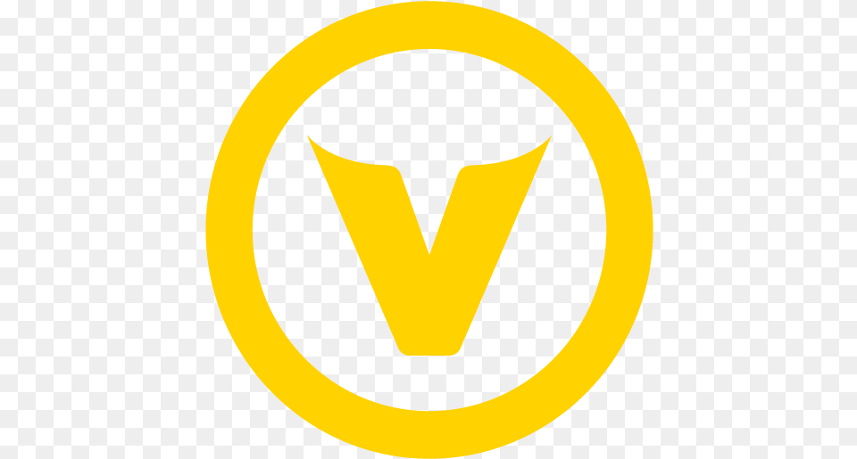 Logo V Jaune V Tl Logo, Symbol, Clothing, Hardhat, Helmet Free Transparent Png