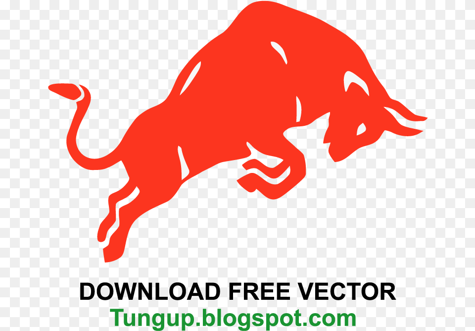 Logo Vector Premium Red Bull Jumping Red Bulletin, Animal, Fish, Sea Life, Shark Png