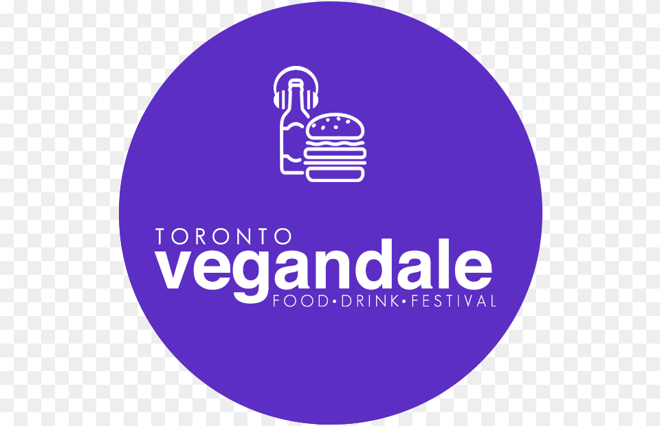 Logo Vegandale Toronto Vegandale Nyc, Light, Disk Free Transparent Png