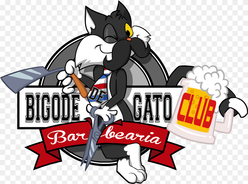 Logo Ver Barbearia Bigode De Gato, Book, Comics, Publication, Dynamite Png Image