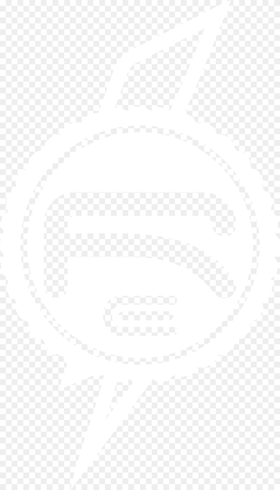 Logo Version Rayo Opciones Blanco Seal, Stencil, Person, Symbol Png Image
