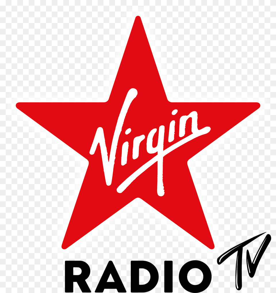Logo Virgin Radio Tv 999 Virgin Radio, Star Symbol, Symbol Png