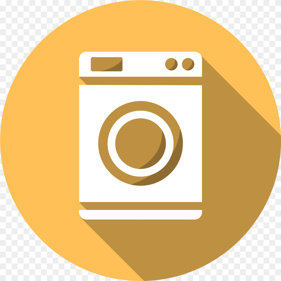 Logo Washing Machine Yellow, Appliance, Device, Electrical Device, Washer Free Transparent Png