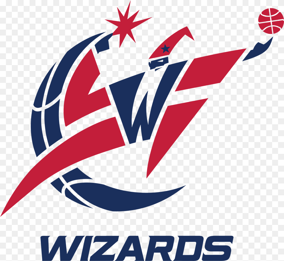 Logo Washington Wizards Wizards Logo, Emblem, Symbol, Animal, Fish Png