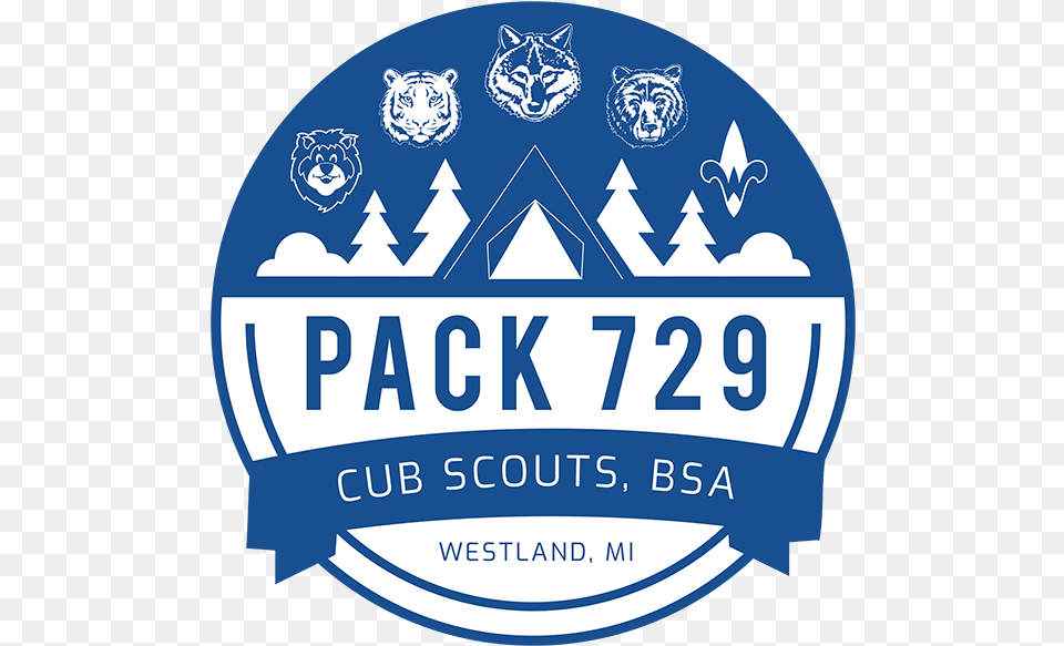Logo Web Cub Scout Clip Art, Badge, Symbol, Animal, Bear Free Png Download