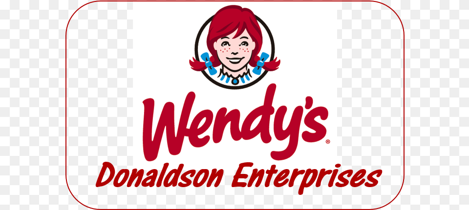 Logo Wendy39s Company, Face, Head, Person, Baby Free Transparent Png