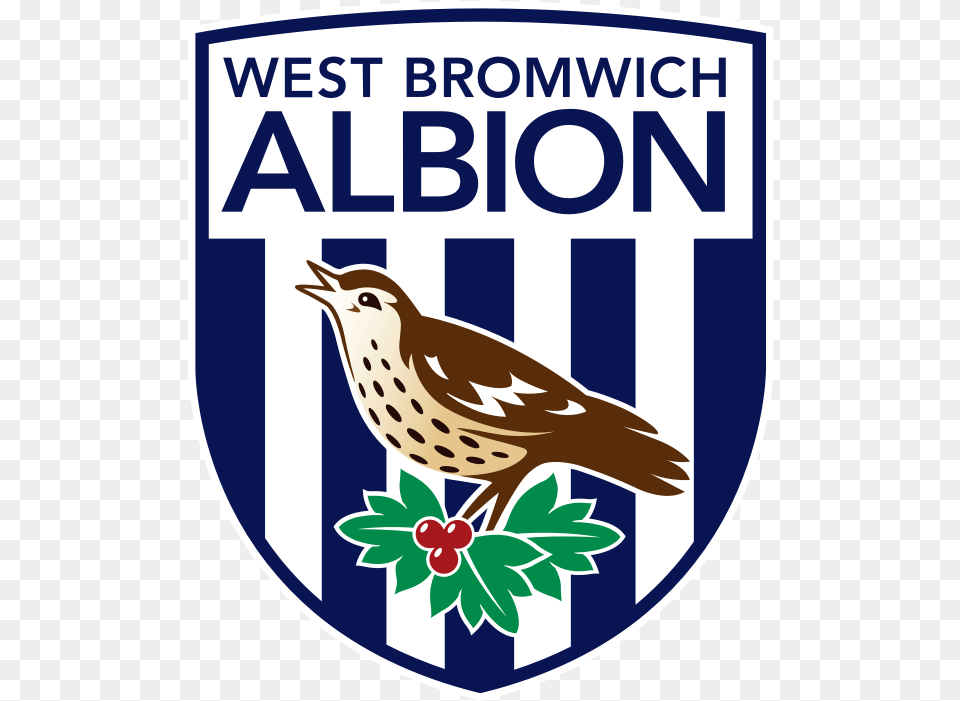 Logo West Bromwich Albion, Animal, Anthus, Bird, Badge Png Image