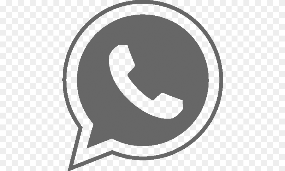 Logo Whatsapp Blanco White Whatsapp Logo Transparent Background, Symbol, Smoke Pipe, Text, Disk Free Png Download