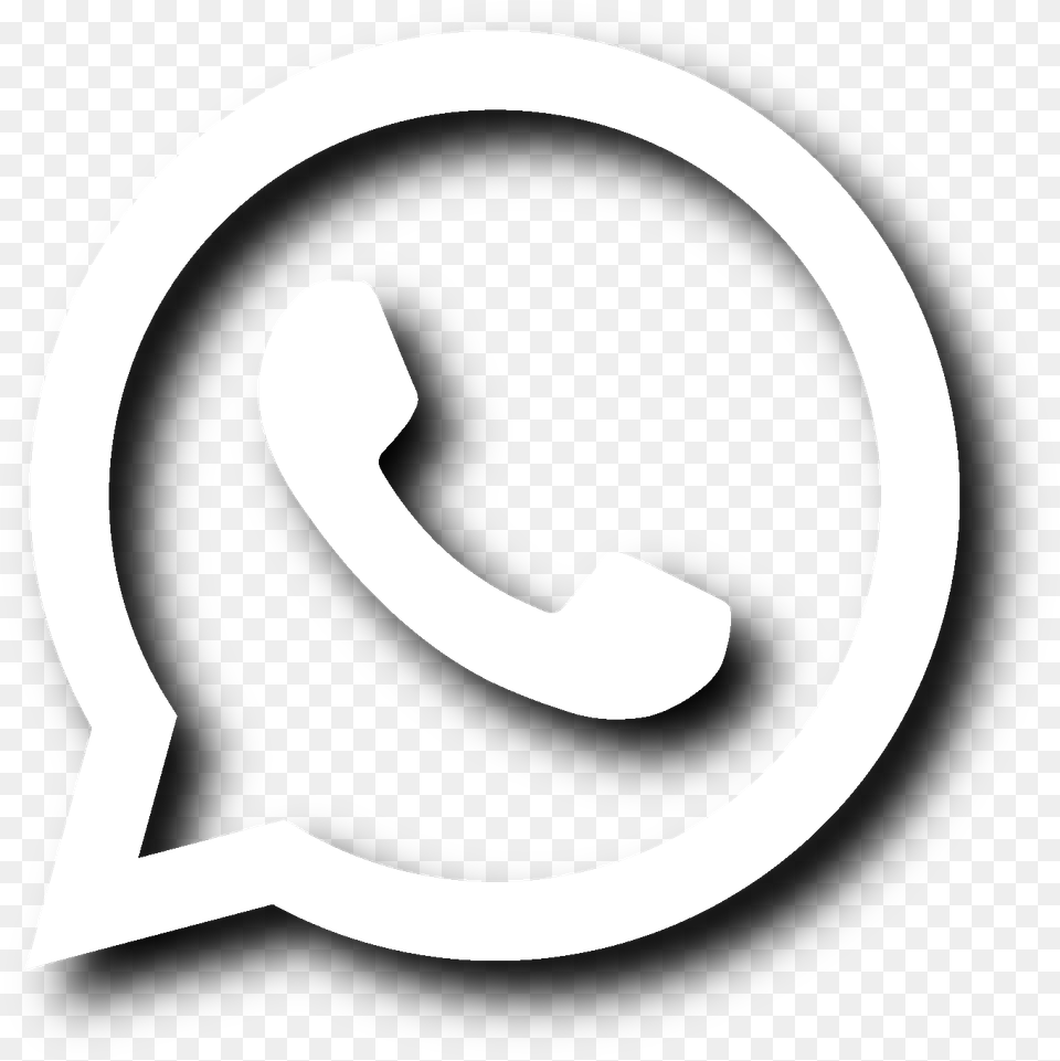 Logo Whatsapp Branco Clipart Download Whatsapp Logo White Transparent, Helmet, Symbol, Stencil Png