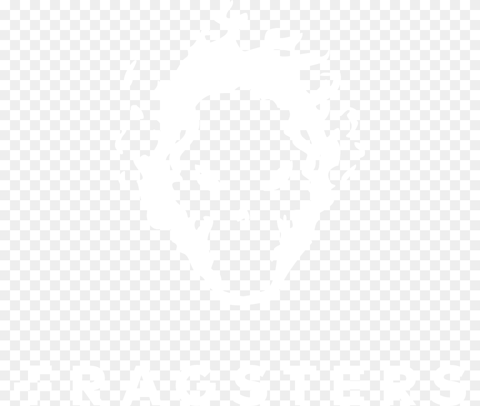 Logo White Cs Go Fragsters, Stencil Free Png Download
