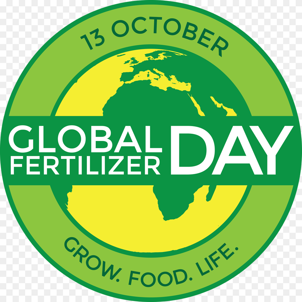 Logo White Without Grass Global Fertilizer Day 2017, Green, Badge, Symbol, Disk Png