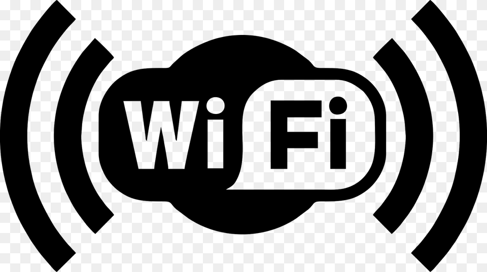 Logo Wifi, Gray Free Transparent Png