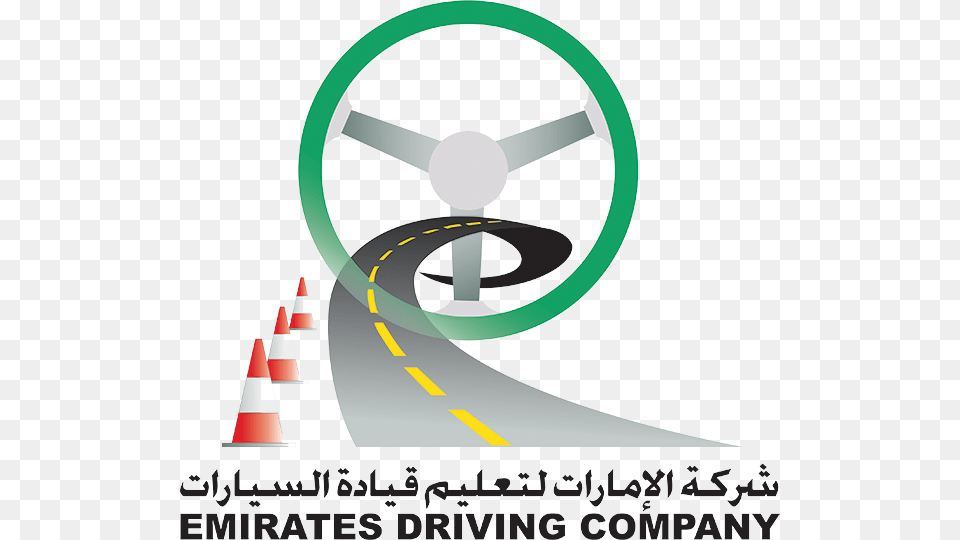 Logo Winner 009 Emirates Driving V001 2017 Emirates Driving School Abu Dhabi Logo, Road, Appliance, Ceiling Fan, Device Free Png