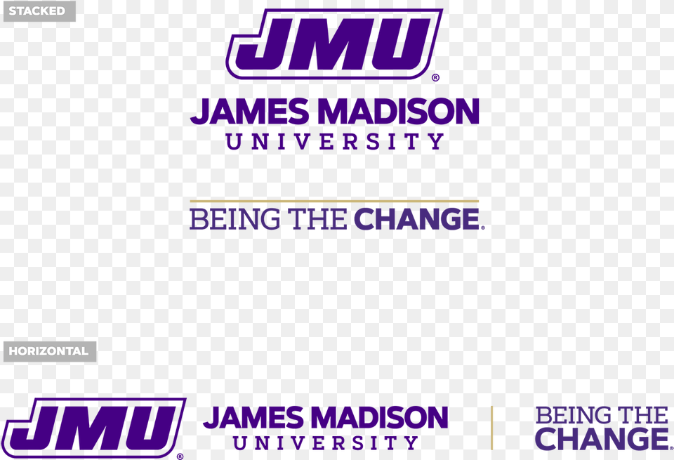 Logo With Btc Mark James Madison University, Purple, Advertisement, Poster, Text Free Png Download