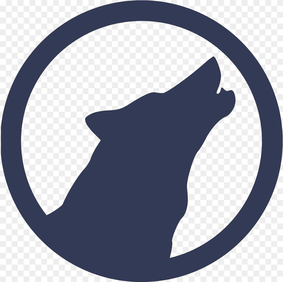 Logo Wolf Logo Transparent Background, Animal, Dolphin, Mammal, Sea Life Free Png Download