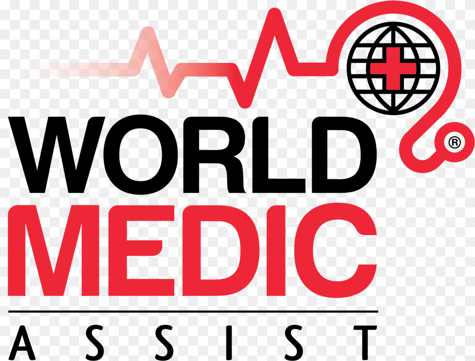 Logo World Medic Assist, First Aid, Text, Light Free Transparent Png