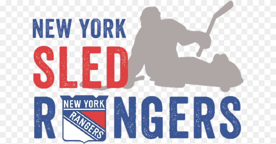 Logo Wsf New York Sled Rangers New York Rangers, People, Person, Text Free Png