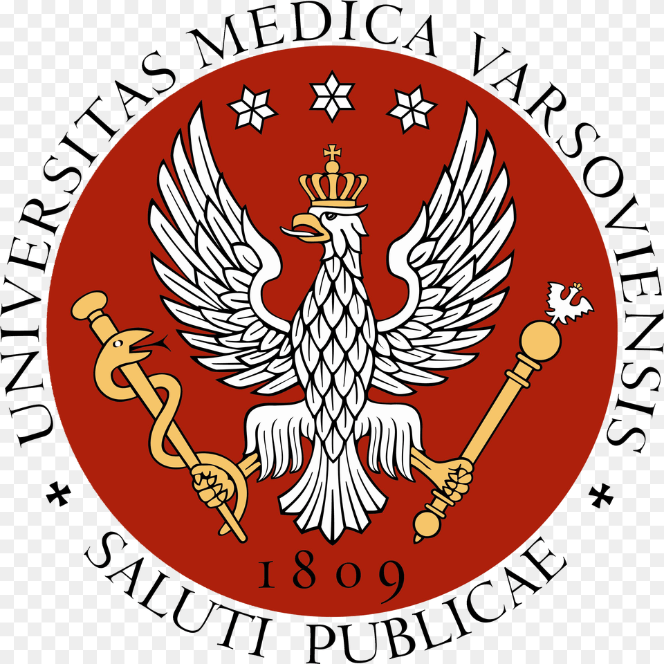 Logo Wum Warsaw Medical University Logo, Emblem, Symbol, Animal, Bird Png Image