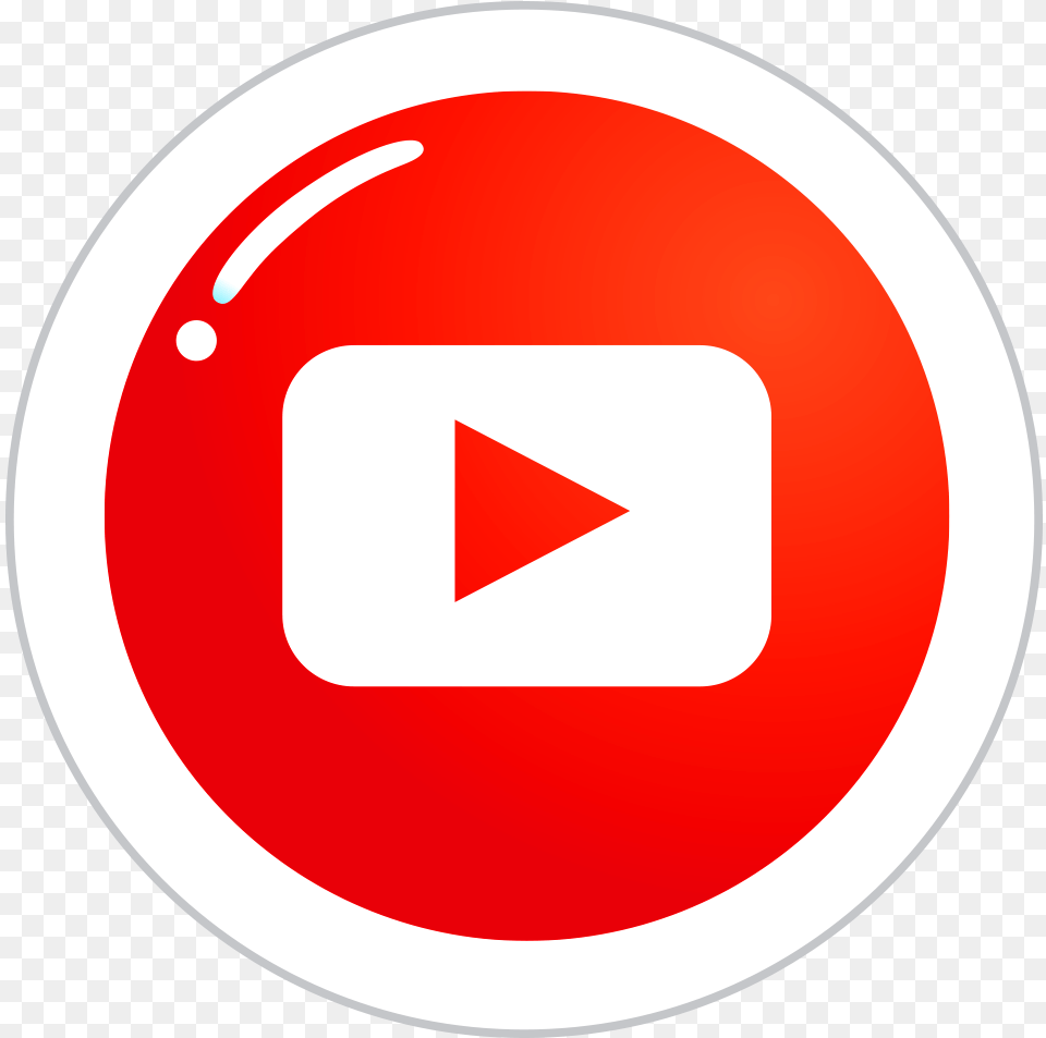 Logo Youtube, Sign, Symbol, Disk, Road Sign Free Png
