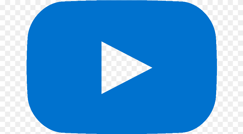 Logo Youtube Bleu Logo Youtube Bleu, Triangle Free Png Download