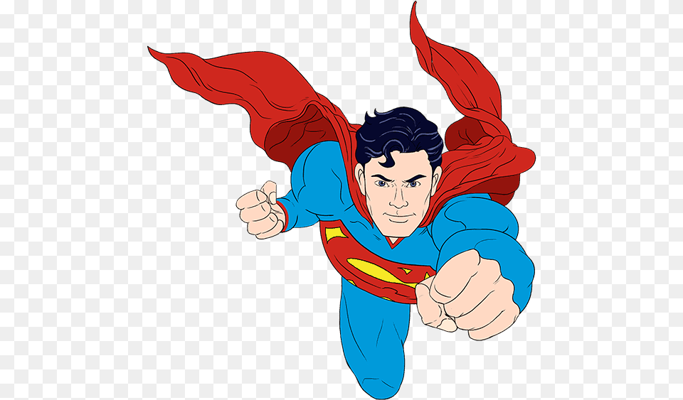 Logo Youtube Drawing Cartoon Dibujos Animados De Superman, Baby, Person, Body Part, Finger Free Png Download