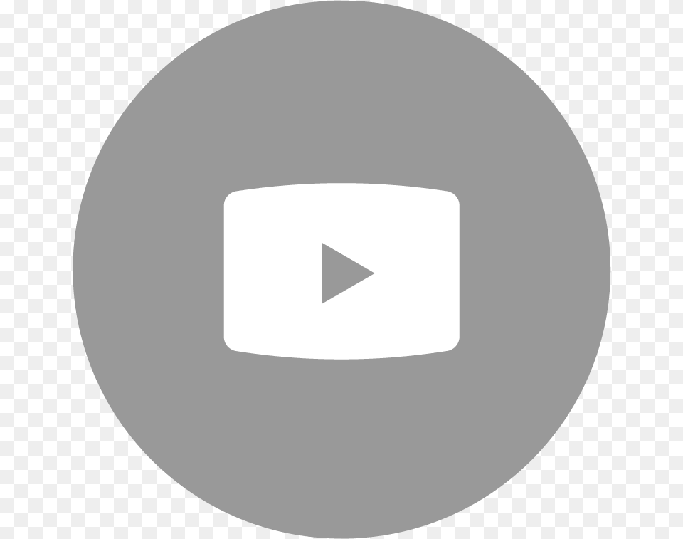 Logo Youtube Gris, Disk Free Png Download