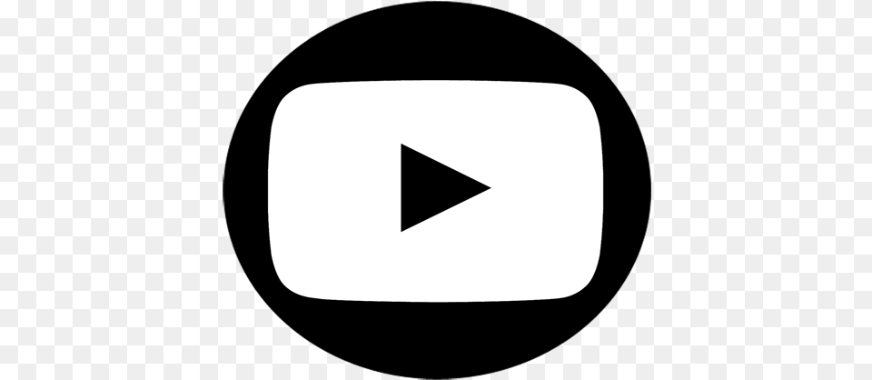 Logo Youtube Negro Icon, Triangle, Clothing, Hardhat, Helmet Png