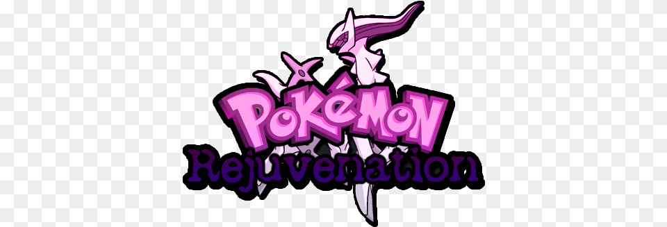 Logo Zpsenynaxle Pokemon Rejuvenation Logo, Purple, Art, Graphics, People Free Transparent Png