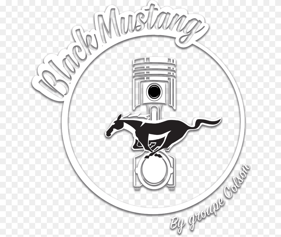 Logobm U2013 Black Mustang Automotive Decal, Emblem, Symbol, Logo Free Png