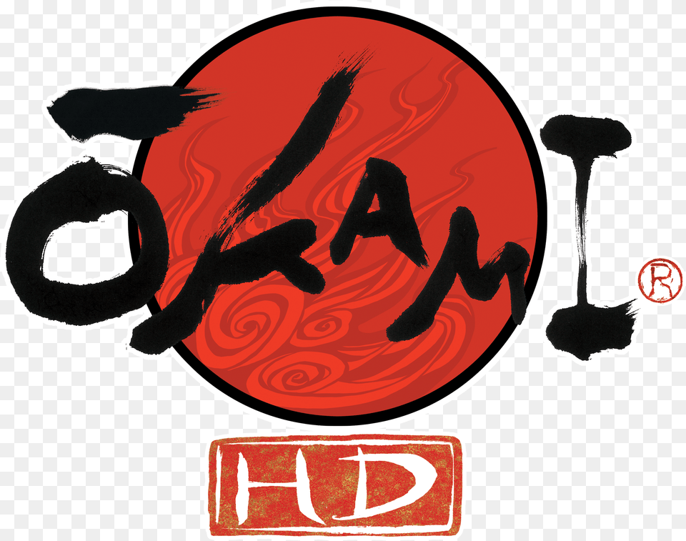 Logodesign Okami Game Logo Video Logos Okami Logo, Sticker, Fungus, Plant Free Transparent Png