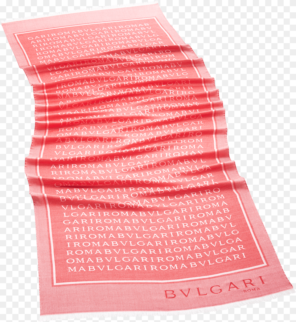 Logomania Scarf Wool, Text, Paper Png Image