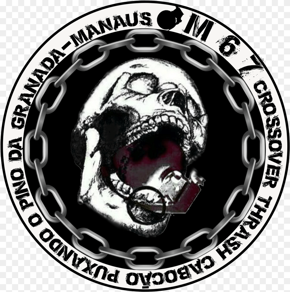 Logomarca Da Banda M67 Circle, Logo, Emblem, Symbol, Person Png