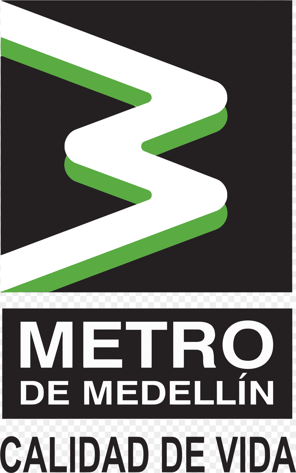 Logometrodemedellin Svg Logo Del Metro De Medellin, Advertisement, Poster Png Image