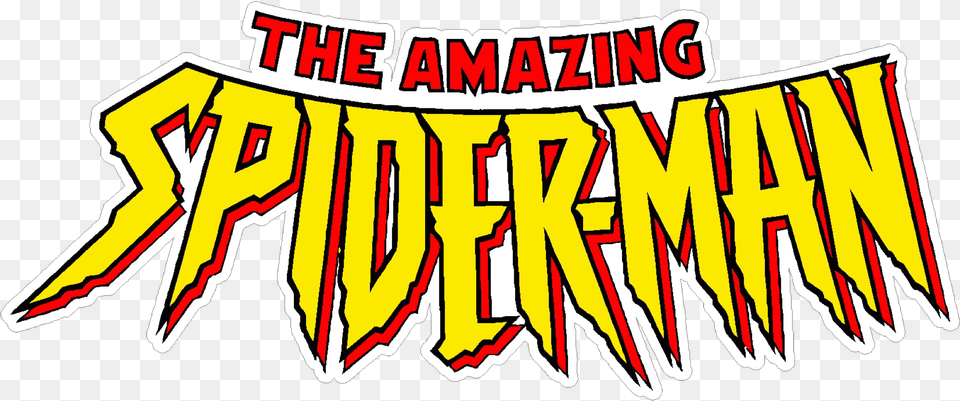 Logopedia Amazing Spiderman Comic Logo, Sticker, Banner, Text, Book Free Transparent Png