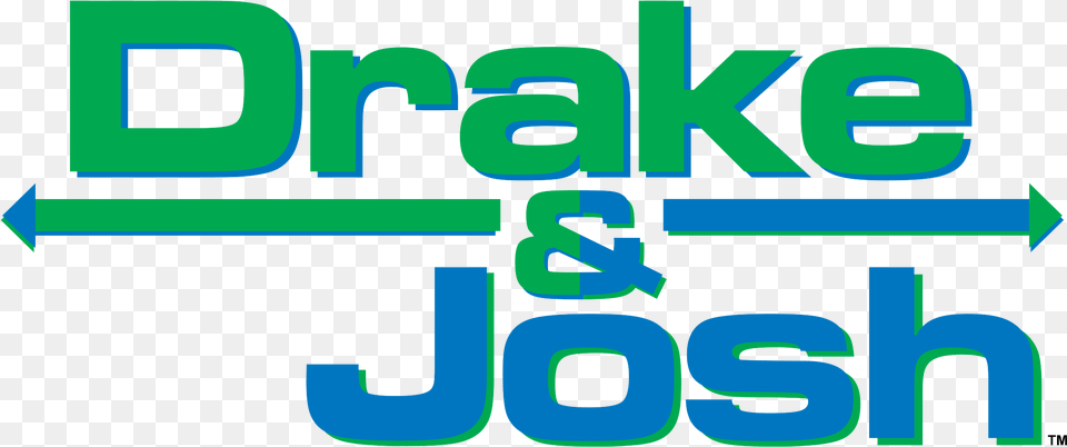 Logopedia Drake And Josh Title, Green, Text, Light Png Image