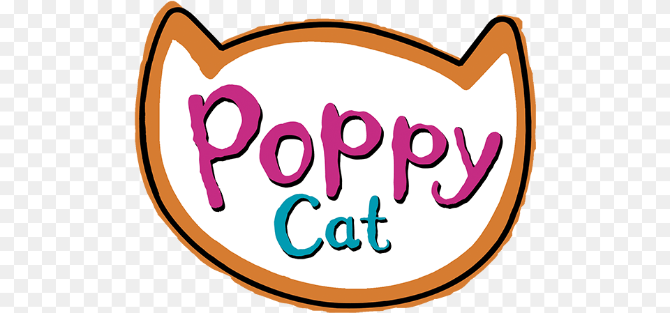 Logopedia Poppy Cat, Sticker, Logo, Text Png