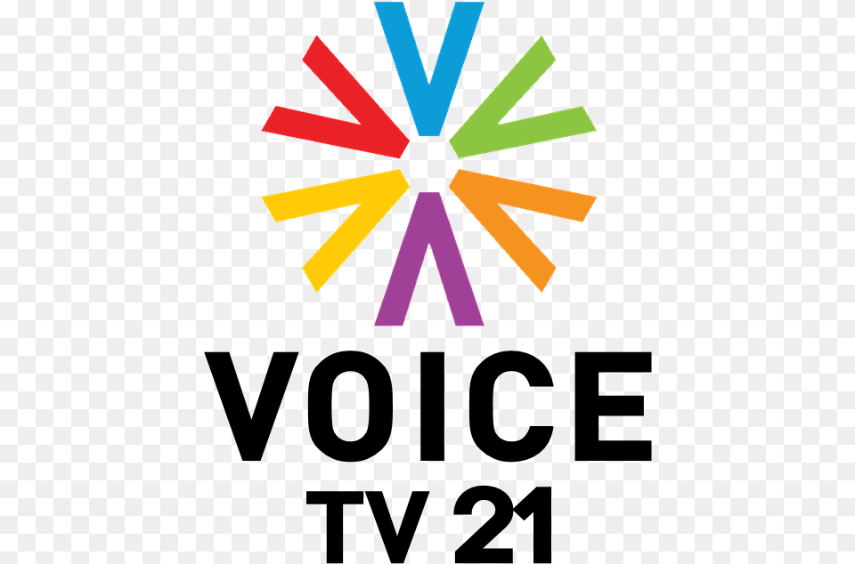 Logopedia Voice Tv, Light, Cross, Symbol, Logo Free Png Download