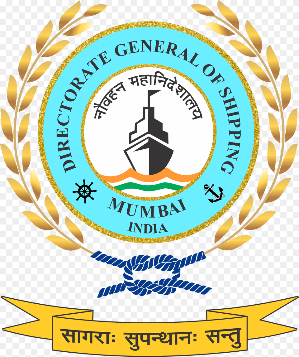 Logoquottitlequotdirectorate General Of Shipping Indian Merchant Navy Cdc, Logo, Emblem, Symbol, Badge Png