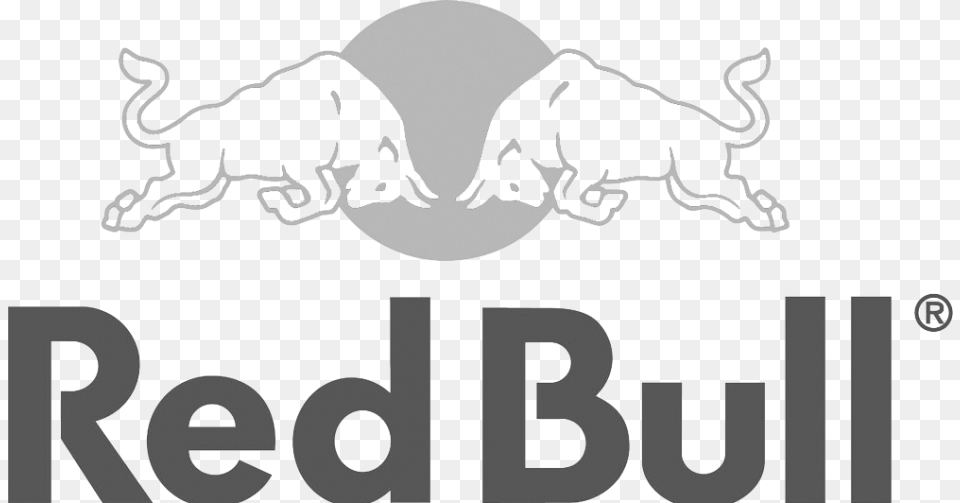Logos 15 Black And White Logos Red Bull Transparent Red Bull Logo, Animal, Dinosaur, Reptile, Kangaroo Free Png