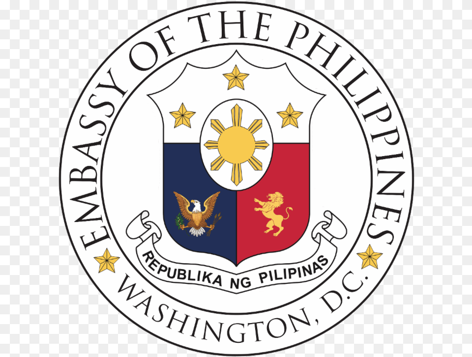 Logos 2 Lion Coat Of Arms Philippines, Emblem, Symbol, Logo, Animal Png Image