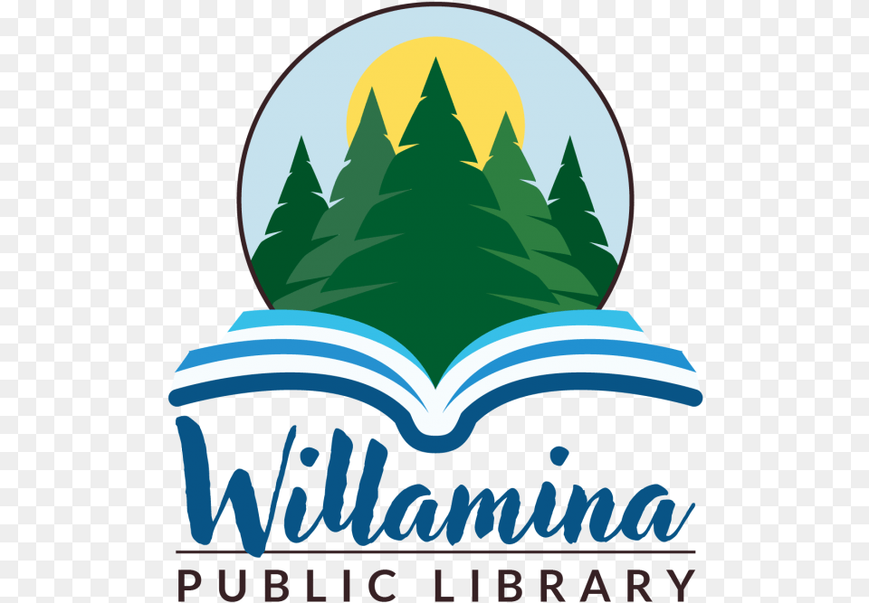 Logos And Branding Archives Willamina Public Library, Logo, Plant, Tree, Advertisement Free Png Download